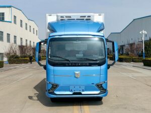 Blue Engine 4.5 Ton Electric Refrigerated Truck