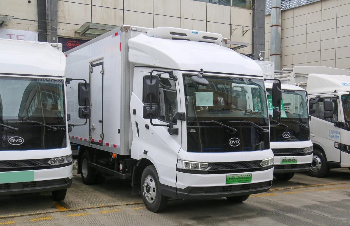 Byd 4.5 Ton Electric Refrigerated Truck