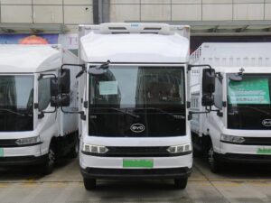 Byd 4.5 Ton Electric Refrigerated Truck