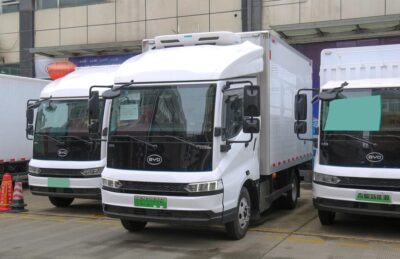 Byd 4.5 Ton Electric Refrigerated Truck