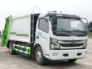 Chengli 9 Ton Electric Rear Compactor Truck