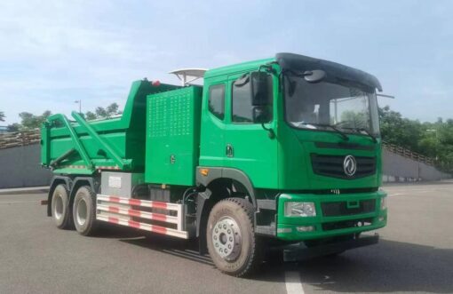 Dongfeng 14 Ton Electric Rear Compactor Truck