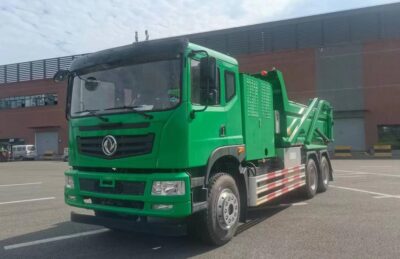 Dongfeng 14 Ton Electric Rear Compactor Truck