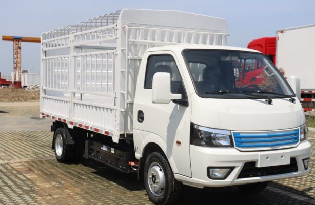 Dongfeng Huashen M3 3.5Ton 3.85Meter Single Row Pure Electric Cage Type Micro Truck