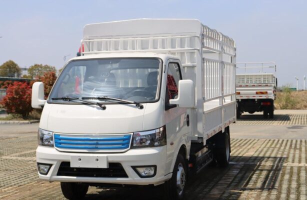 Dongfeng Huashen M3 3.5Ton 3.85Meter Single Row Pure Electric Cage Type Micro Truck