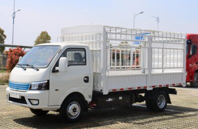 Dongfeng Huashen M3 3.5Ton 3.85Meter Single Row Pure Electric Cage Type Micro Truck