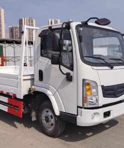 Dongfeng Huashen T16 4.5T 6Meter صف واحد شاحنة خفيفة مسطحة كهربائية نقية