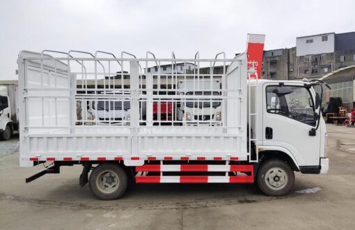 Dongfeng Huashen T17 4.5Ton 4.15Meter Single Row Pure Electric Cage-Type Light Truck