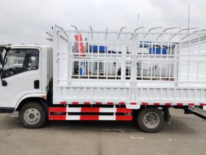 Dongfeng Huashen T17 4.5Ton 4.15Meter Single Row Pure Electric Cage-Type Light Truck