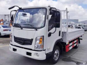 Dongfeng Huashen T18 4.5ton 4.13meter մեկ շարքի մաքուր էլեկտրական հարթ թեթեւ բեռնատար