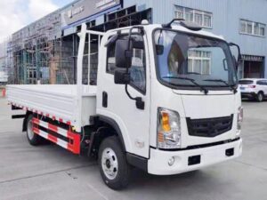 Dongfeng Huashen T18 4.5Ton 4.13Meter Single Row Pure Electric Flatbed Light Truck