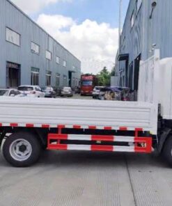 Dongfeng Huashen T18 4.5Ton 4.13Meter Single Row Pure Electric Flatbed Light Truck