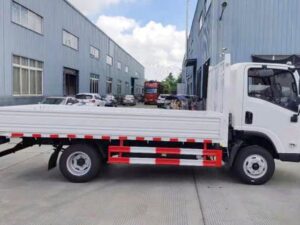 Dongfeng Huashen T18 4.5Ton 4.13Meter Single Row Pure Electric Flatbed Light Truck