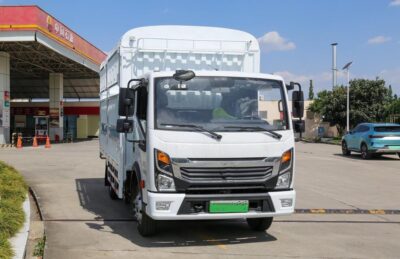 Dongfeng K6 4.5Ton 4.19Meter Single Row Pure Electric Cage Type Light Truck