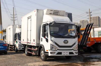 Faw 4.5 Ton Electric Refrigerated Truck