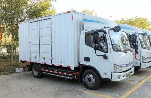 Foton Zeblue 4.5Ton 4.14Meter Single Row Pure Electric Van Light Truck