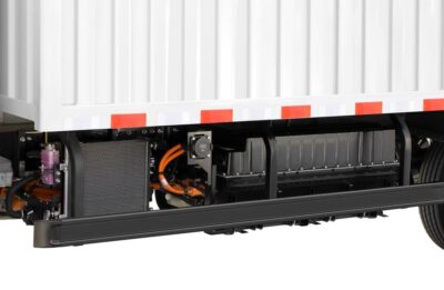 Jac Lead Es6 4.5Ton 4.15Meter Single Row Plug In Hybrid Van Type Light Truck