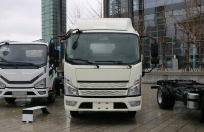 Jiefang Leadtu 4.5Ton 4.16Meter Single-Row Plug-In Hybrid Van Light Truck