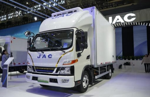 Jmc 4.4 Ton Electric Refrigerated Truck