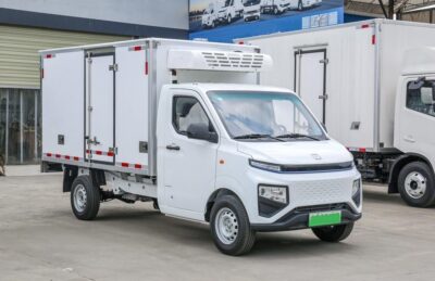 Remote 3 Ton Electric Refrigerated Truck