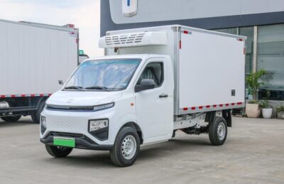 Remote 3 Ton Electric Refrigerated Truck