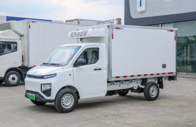 Remote 3 Ton Electric Refrigerated Truck