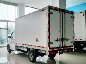 Remote 3 Ton Electric Refrigerated Truck