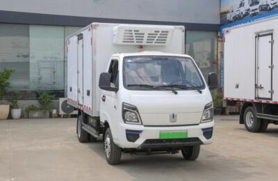 Remote 4.3 Ton Electric Refrigerated Truck