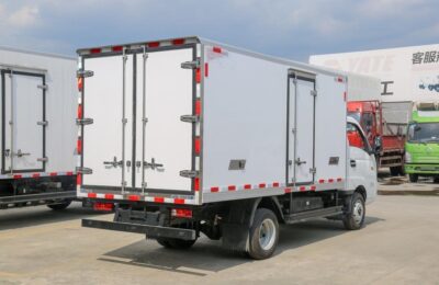 Remote 4.3 Ton Electric Refrigerated Truck