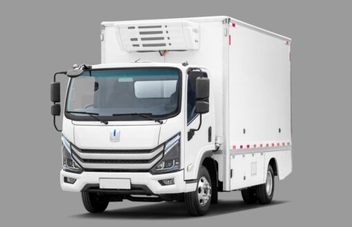 Remote 4.4Ton Electric Refrigerated Truck