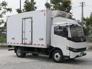 Remote 4.5Ton Electric Refrigerated Truck