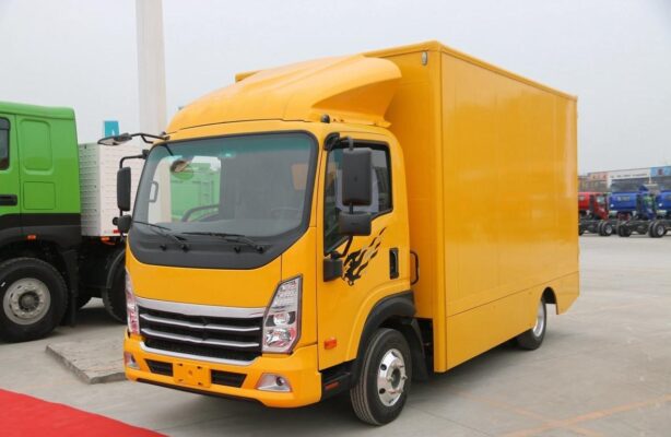 Riize 4.5Ton 4.15Meter Single Row Pure Electric Van Type Light Truck