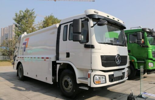 Shaanxi 18 Ton Electric Rear Compactor Truck