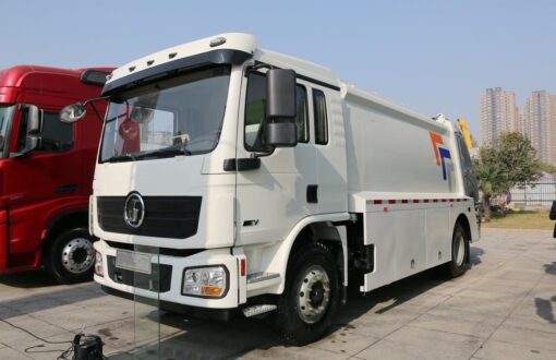 Shaanxi 18 Ton Electric Rear Compactor Truck