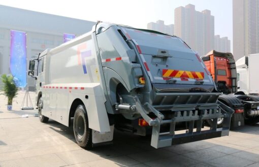 Shaanxi 18 Ton Electric Rear Compactor Truck