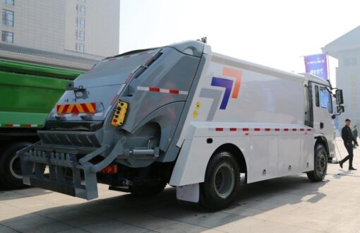 Shaanxi 18 Ton Electric Rear Compactor Truck