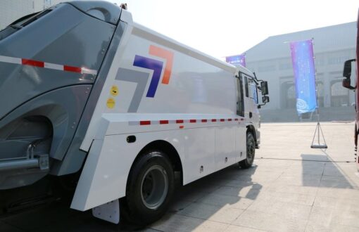 Shaanxi 18 Ton Electric Rear Compactor Truck