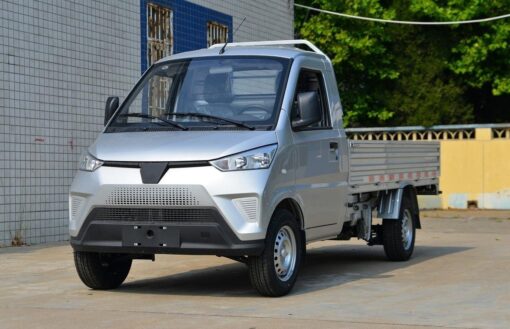 Wuling Electric Truck 2.5Ton 3Meter Single Row Pure Electric Fence Panel Micro Truck