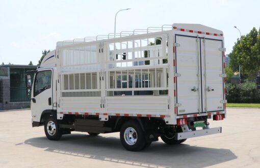 Yutong 4Tons 4.18Meter Single Row Pure Electric Cage Type Light Truck