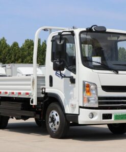 Yutong Light Truck 4Tons 4.18Meter صف واحد شاحنة خفيفة ذات منصة كهربائية نقية