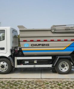 Chufeng 3.5 Tons Electric Rear Compactor Truck