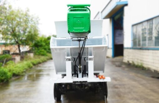 Yanlong 2.5 Tons Eletric Rear Compactor Truck