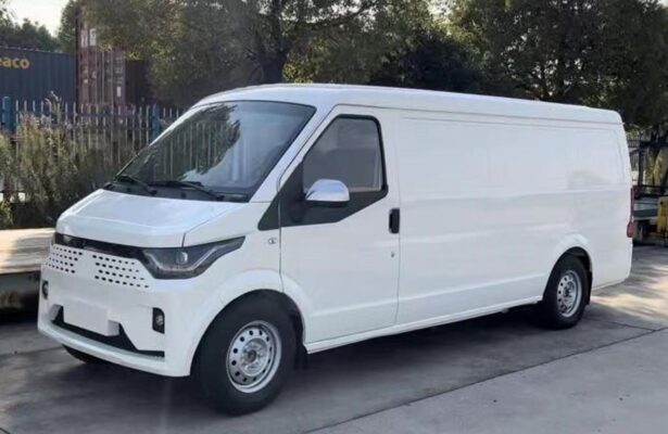 Dongfeng 3.5 Ton Eletric Dry Van Truck