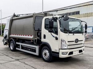 Faw 12 Truck Compactor Cùl Ton Electric