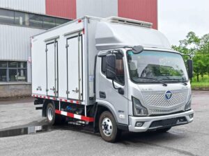 Mga litrato 4.5 Tonelada nga Eletric Refrigerated Truck